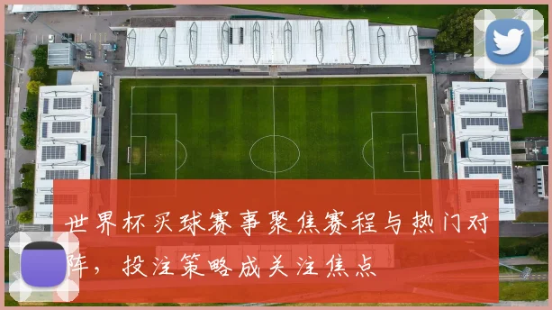 世界杯买球赛事聚焦赛程与热门对阵，投注策略成关注焦点